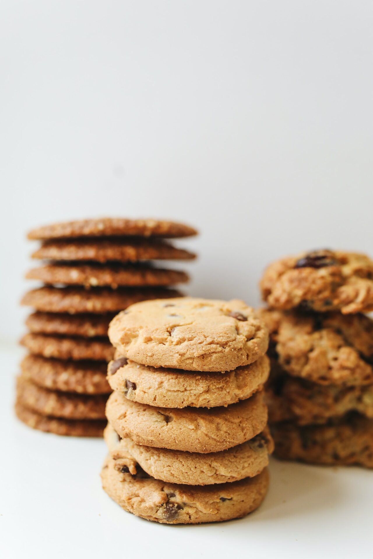 Stacks of cookies (Photo by Polina Tankilevitch from Pexels)