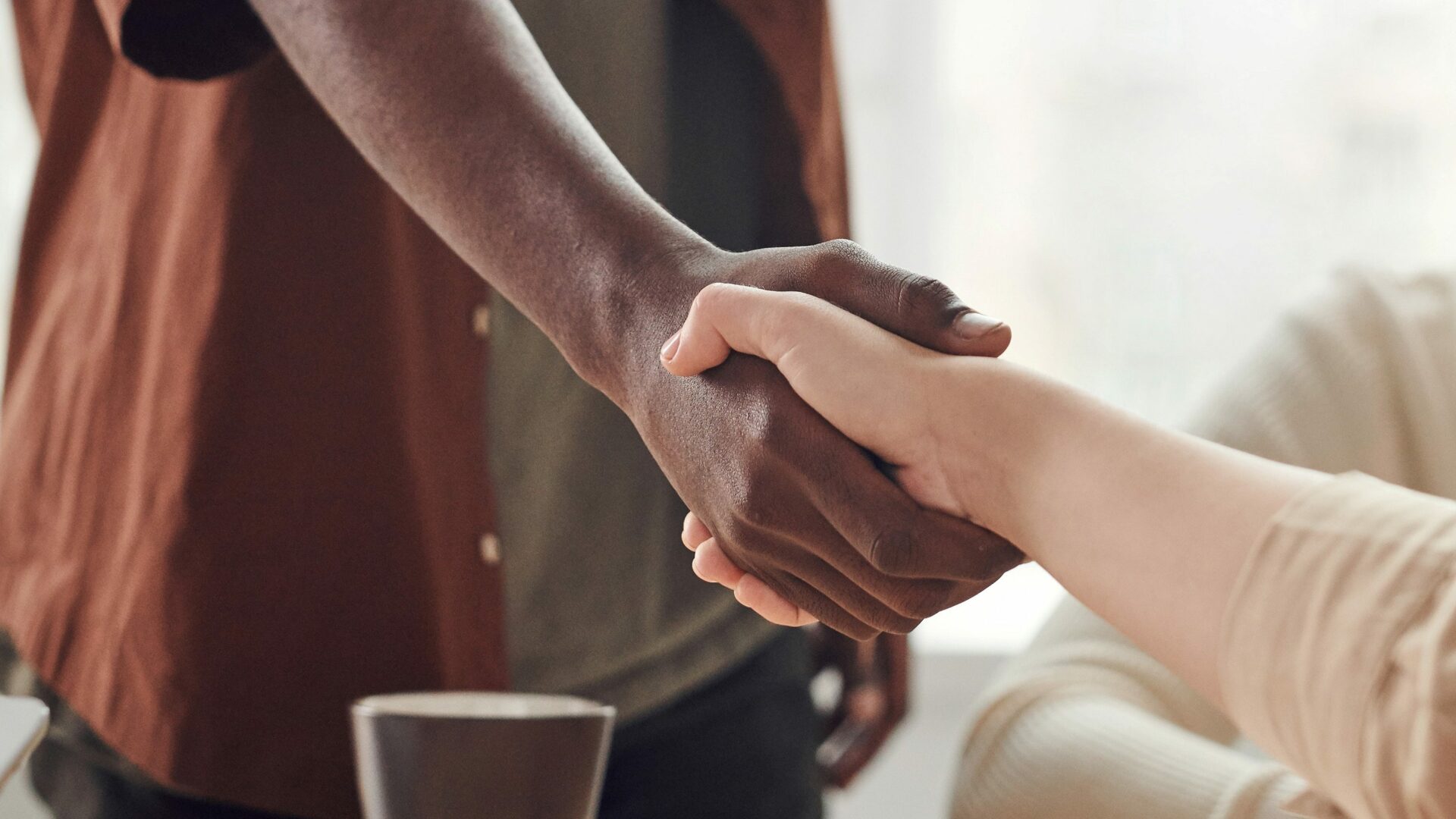 Shaking hands (Photo by Fauxels on Pexels.com)