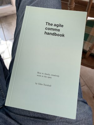The agile comms handbook by Giles Turnbull