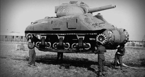 Ghost Army tank